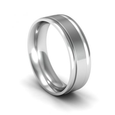 Rose Gold and Palladium Two-Colour Wedding Ring Set | Smooch